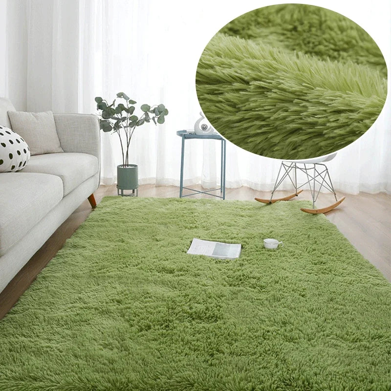 Tie-Dye Shaggy Rug Carpet for Living Room Bedroom Sofa and Coffee Table