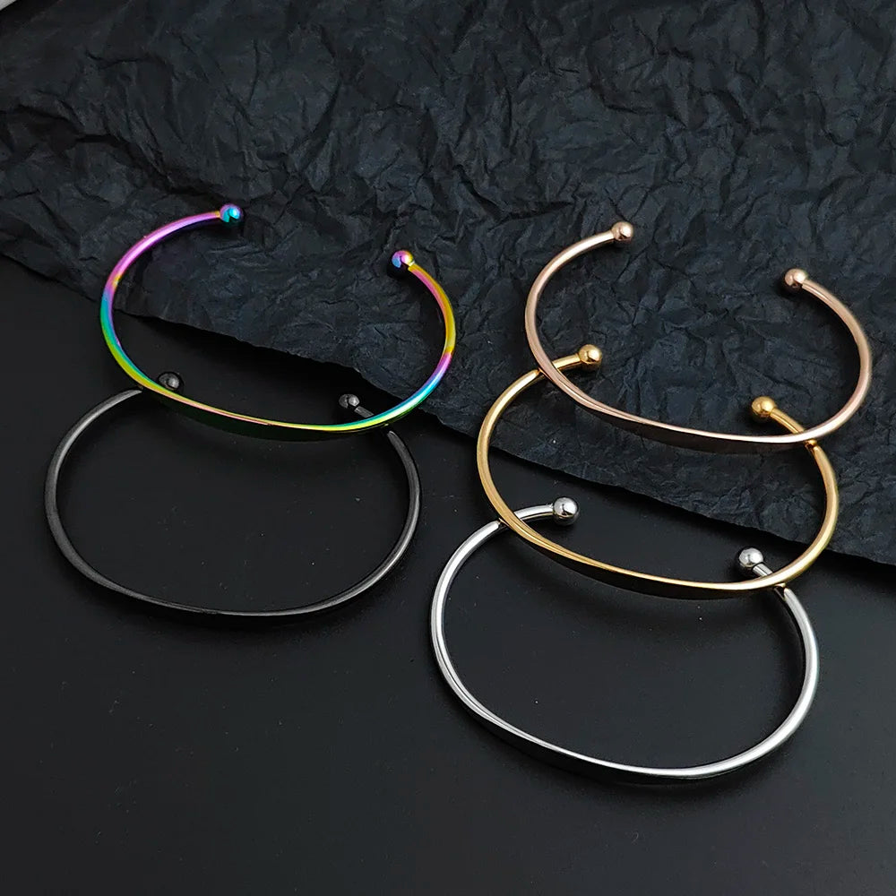 Colorful Spherical Adjustable Women's Bracelet Gold Plated Wedding Jewelry