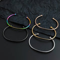 Colorful Spherical Adjustable Women's Bracelet Gold Plated Wedding Jewelry
