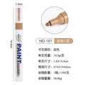 Metal Paint Pen Refill Set Waterproof Oil-Based Markers for Industrial & Graffiti Use