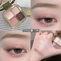 Colorful Matte & Pearl Eye Shadow Palette - Earth Tones & Bright Shades