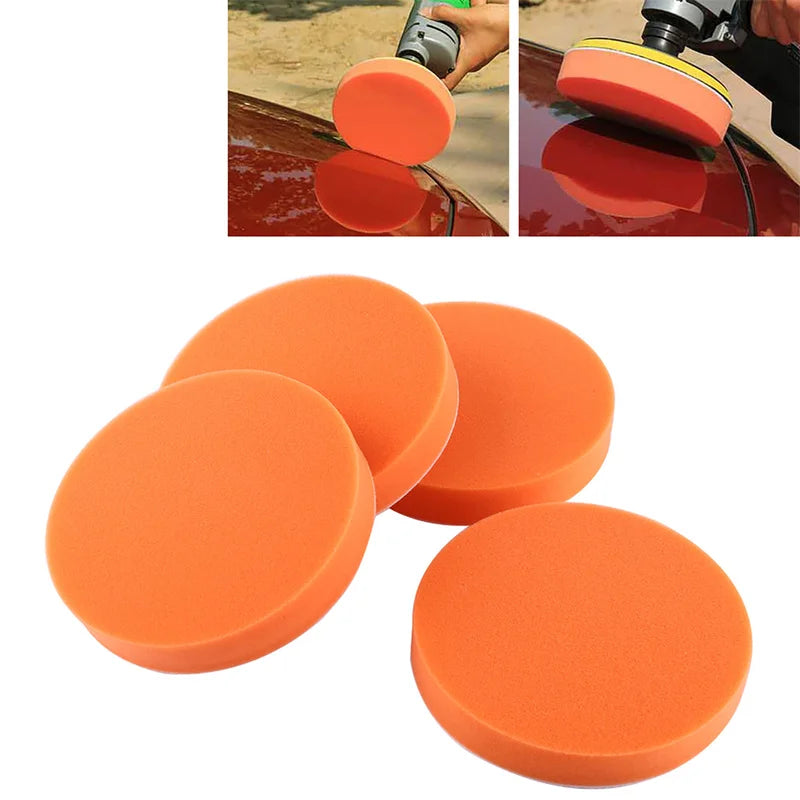 Car Polishing Pads 6 Inch Sponge Buffing & Waxing Pads 10-Pack