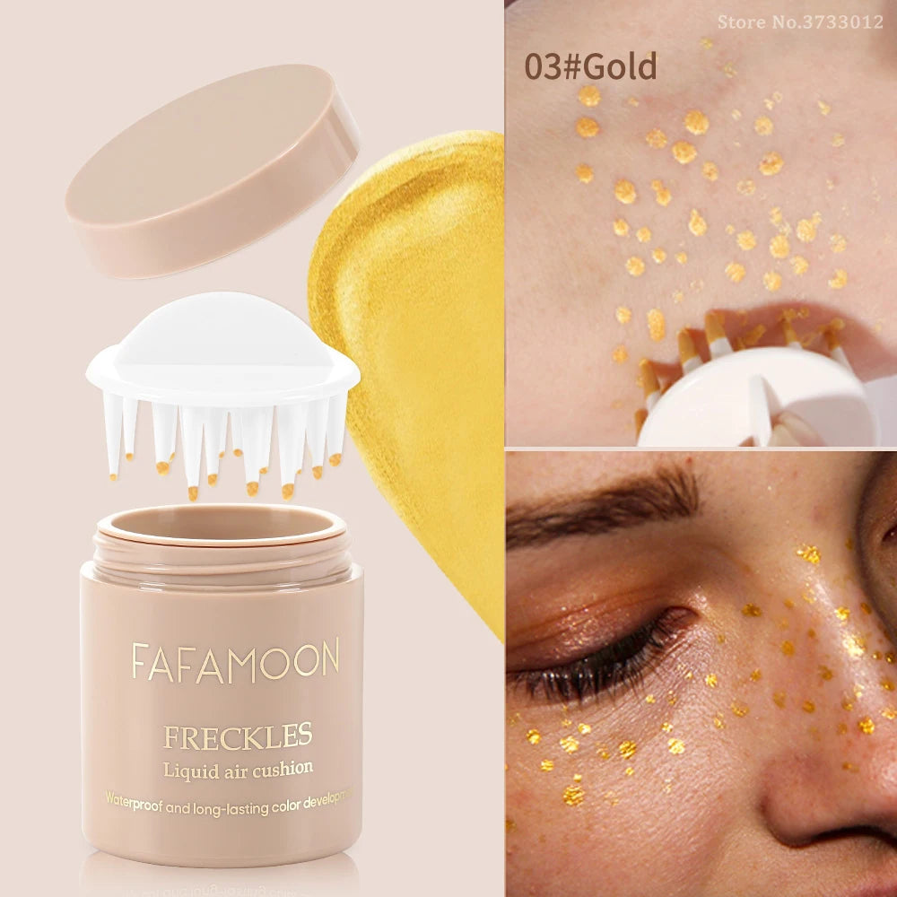 Freckle Stamp Kit - Natural Fake Freckles Makeup Tool for Face & Body