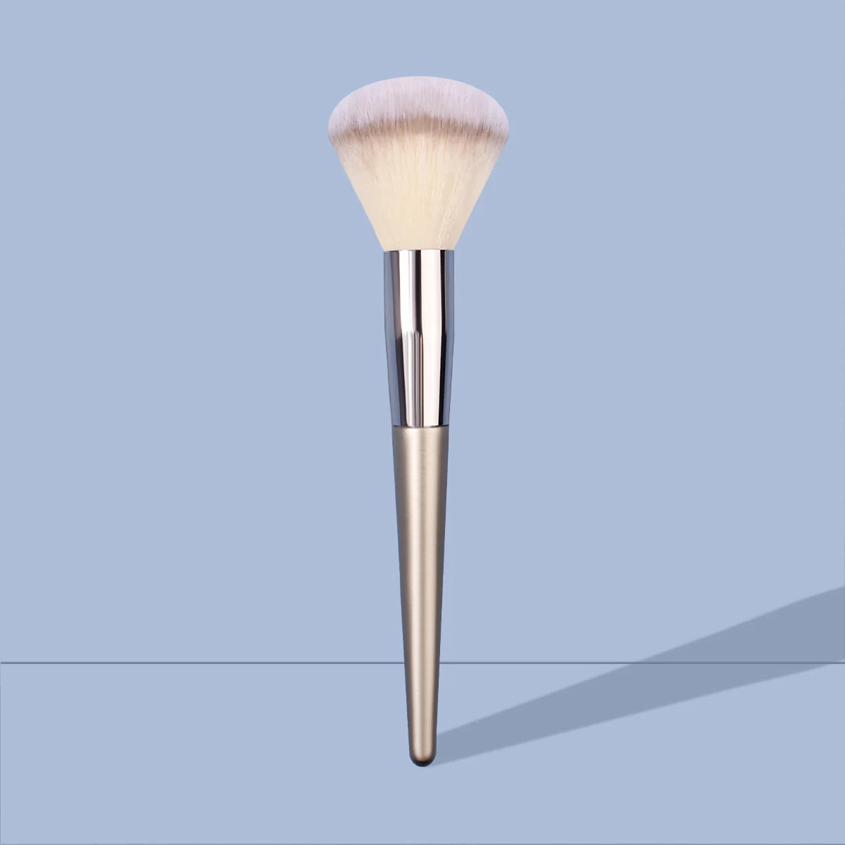 Large Soft Powder Brush with Wooden Handle for Blush & Makeup