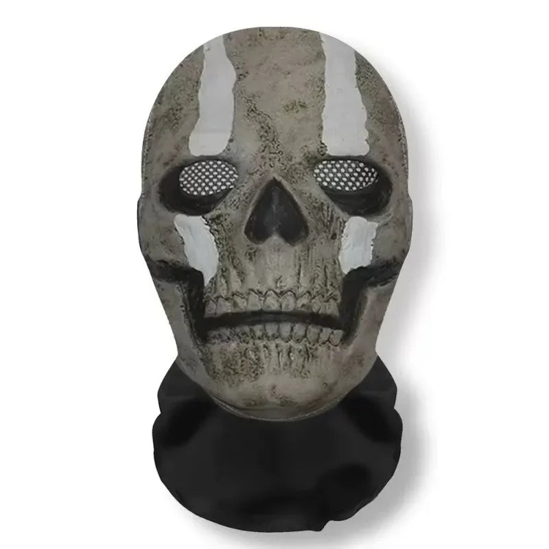 Halloween Ghost Face 3D Printed Mask Full Face Skull Role Play Cosplay Mask
