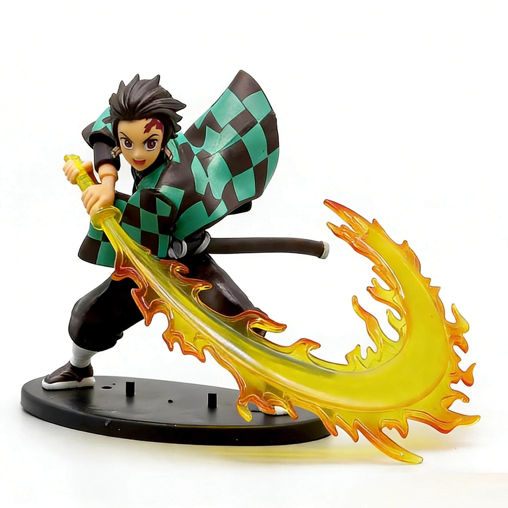 Anime Action Figures Collection - Demon Slayer Tanjirou Zenitsu Kyoujurou PVC Toy Set for Kids & Gifts