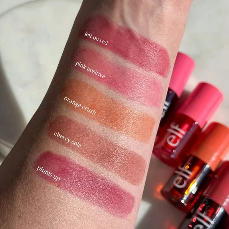 Portable Hydrating Lip Gloss with Fruit Flavors - Nourishing & Repairing Lip Balm