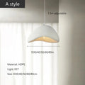 Nordic Wabi Sabi Style Pendant Light - E27 Chandelier for Dining & Bedroom