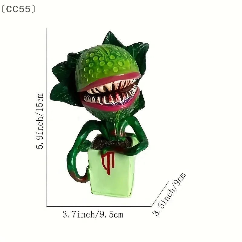 Halloween Carnivorous Plant Garden Statue - Quirky Garden Decor Ornament