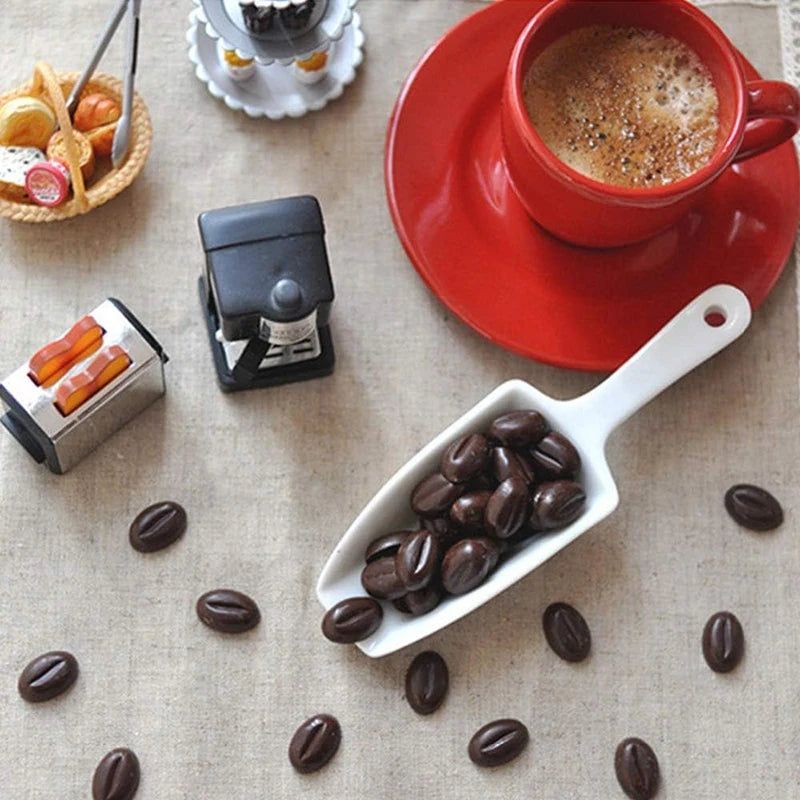 3D Coffee Beans Silicone Mold for Chocolate Candy Ice Cubes Cake Decoration