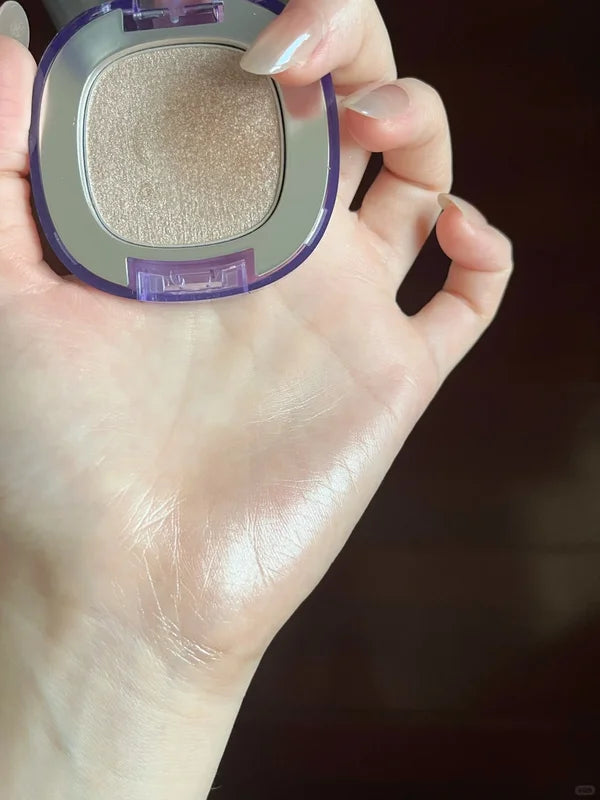 Girlscrush Dewy Glow Highlighter and Blush Set - Pearlescent Brightening Face Makeup