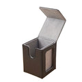 PU Card Storage Box with Magnetic Closure Moisture-Proof Collection Box