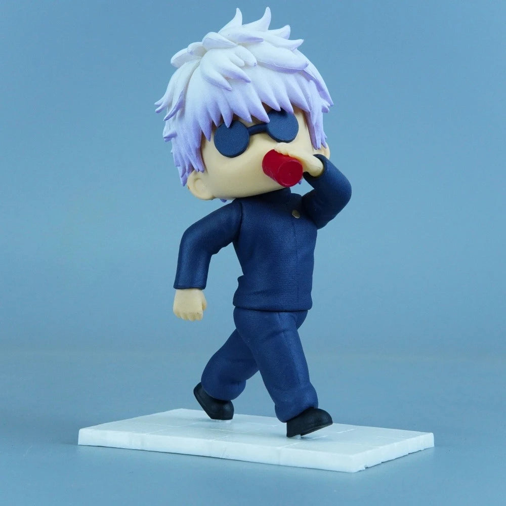 Anime Jujutsu Kaisen Action Figures PVC Statue Collection - Geto Suguru & Gojo Satoru, 11cm