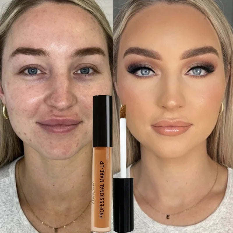 Full Coverage Face Concealer & Foundation Cream for Acne Dark Circles Waterproof Brightening