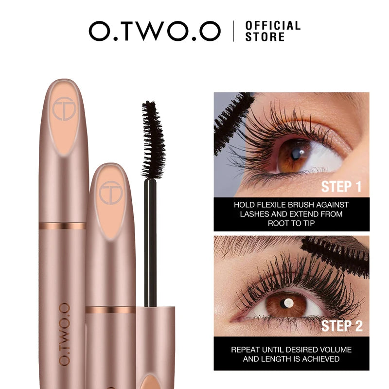 Long Lasting Waterproof Volumizing Curling Mascara for Dramatic Lash Extension
