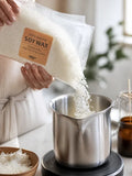 Pure Natural Soy Wax for Candle Making - Eco-Friendly & Long-Lasting Raw Material
