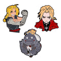 3pcs Anime Boy Enamel Pins Set for Women Backpack Clothing Accessories Gift