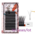False Mink Eyelashes Cluster Fans with Multiple Curl and Length Options - Volume Extension