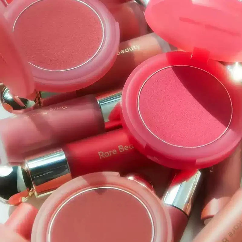 Cream-to-Powder Liquid Blush with Mirror, Long-Lasting & Easy to Apply