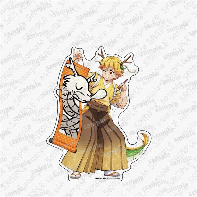 Anime Acrylic Stand Figure Collection - Demon Slayer Kimetsu No Yaiba Desktop Decor