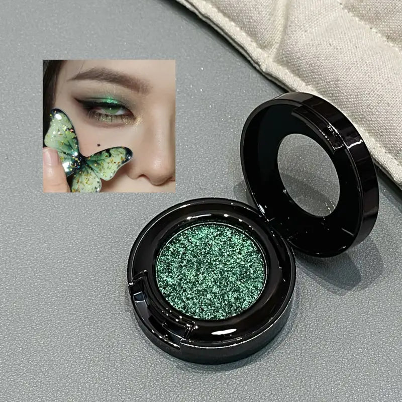 Multicolor Glitter Eyeshadow Palette Long Lasting Shimmer Makeup for Women