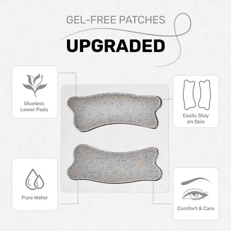 Reusable Silicone Lash Lift Pads - Bear Shaped Eyelash Extensions & Eye Makeup Tools