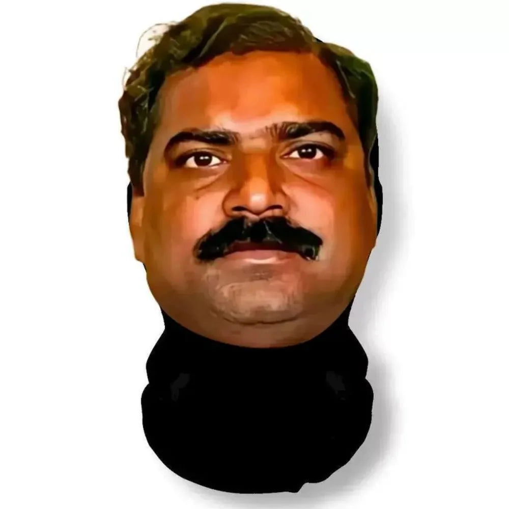 Funny Indian-Style Mask - Novelty Cosplay Face Mask for Party & Outdoor Activities