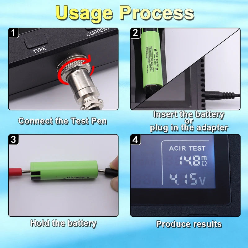 Universal Battery Charger 18650 AA AAA Fast Charge with Overcharge & Reverse Protection