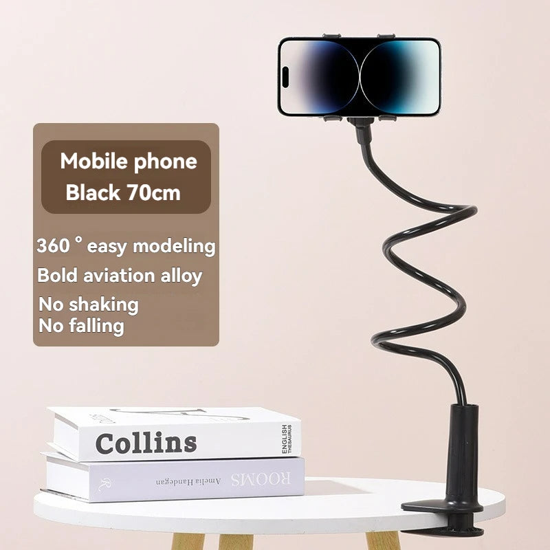 Flexible Mobile Phone Holder Stand for Bed Desk Desktop Mount Compatible with iPhone Samsung Xiaomi