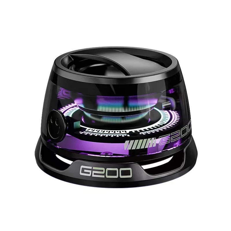 Mini Bluetooth Speaker with RGB LED Lights Waterproof Portable Compact Sound Box