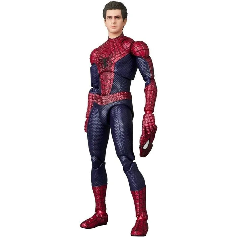 Action Figure - Spider-Man Andrew Garfield Amazing Spider-Man 2 Collectible Toy with Replaceable Heads & Hands