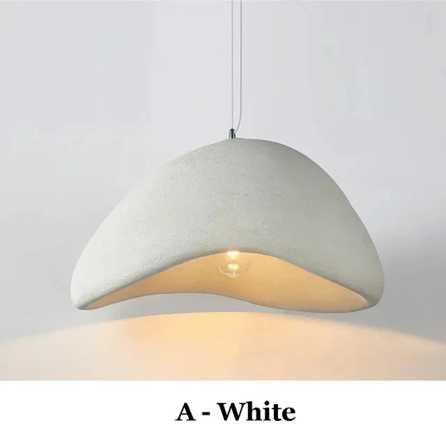 Modern Wabi Sabi Pendant Light with Adjustable LED Ceiling Chandelier for Living & Dining
