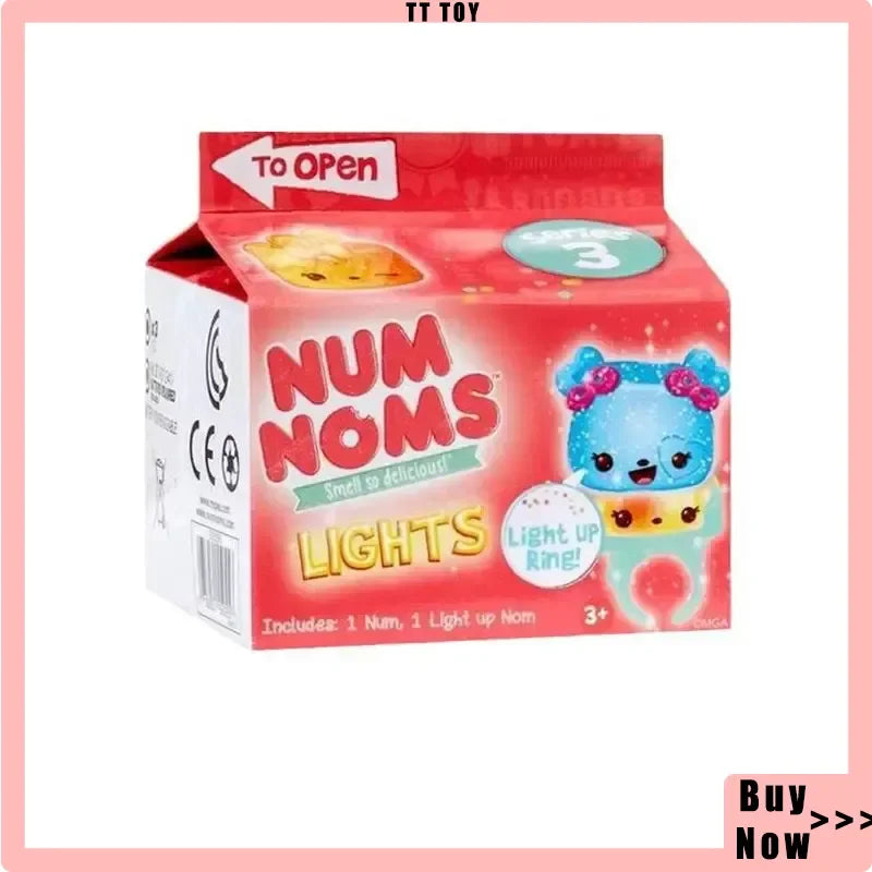 Scented Sparkle Light-Up Ring Blind Box Toy for Girls - Mystery Surprise Gift