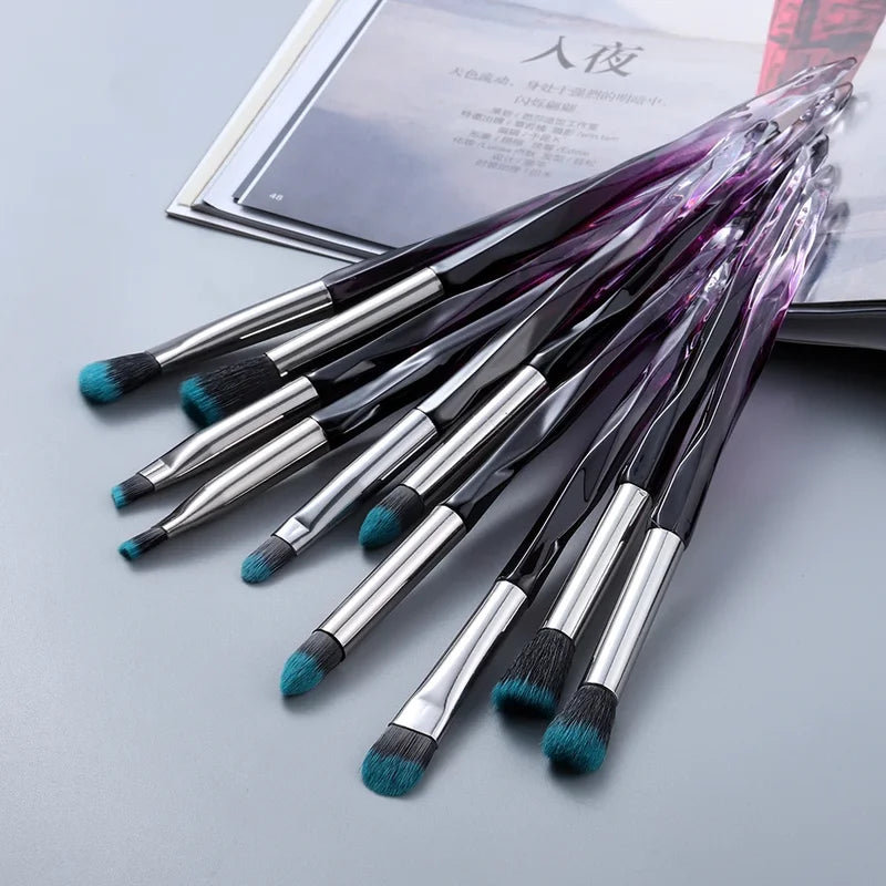 Professional Makeup Brush Set - Eyeshadow, Eyebrow, Lip & Concealer Tools
