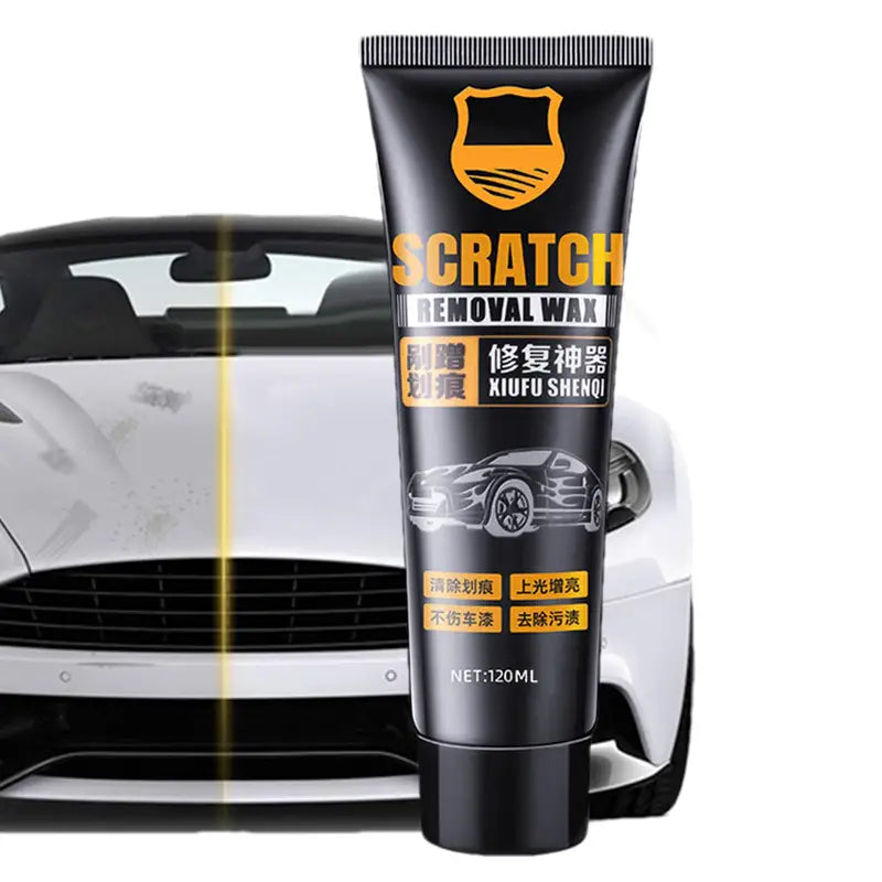 Car Scratch Repair Wax Polishing Cream for Automotive Blemish Removal - 128ml