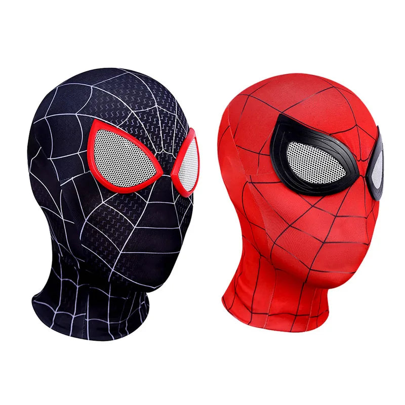Superhero Mask Costume with Lens for Kids & Adults, Halloween Cosplay & Party Accessory