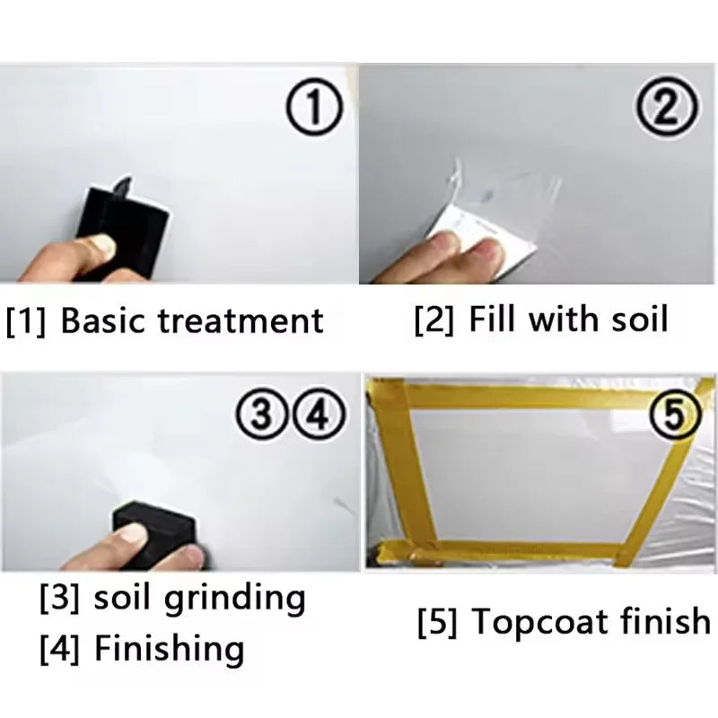 Car Body Scratch Filler Putty Quick Drying Vehicle Paint Repair Kit