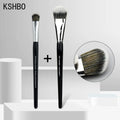 Professional Foundation Makeup Brush Set 2 Pieces Liquid Face Base Tools