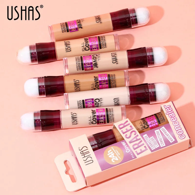 Long Lasting Waterproof Liquid Foundation Makeup Sponge BB Cream Oil Control Face Concealer