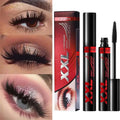 Waterproof 3D Volumizing Mascara - Long-Lasting Curl & Lengthening Black Eyelash Makeup