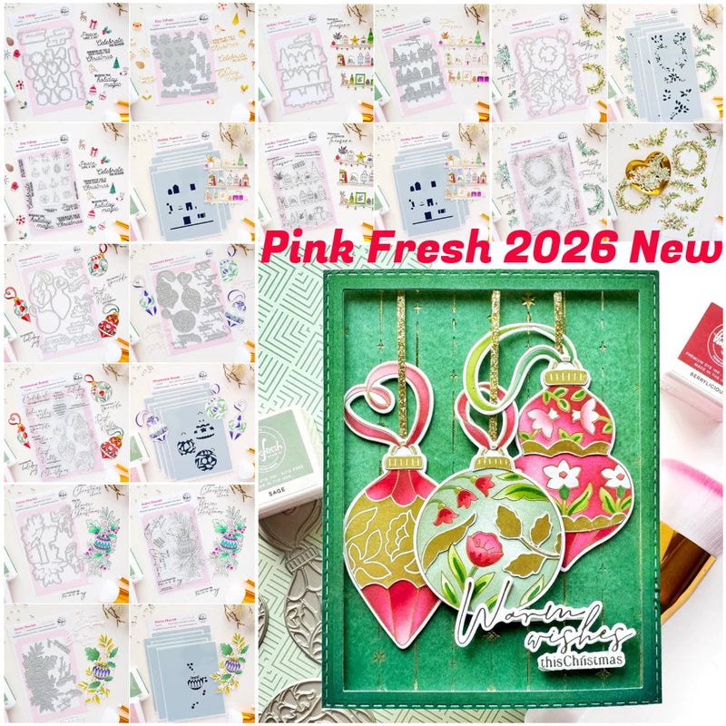 Halloween Sentiment Metal Cutting Dies & Stamps Kit for Greeting Cards