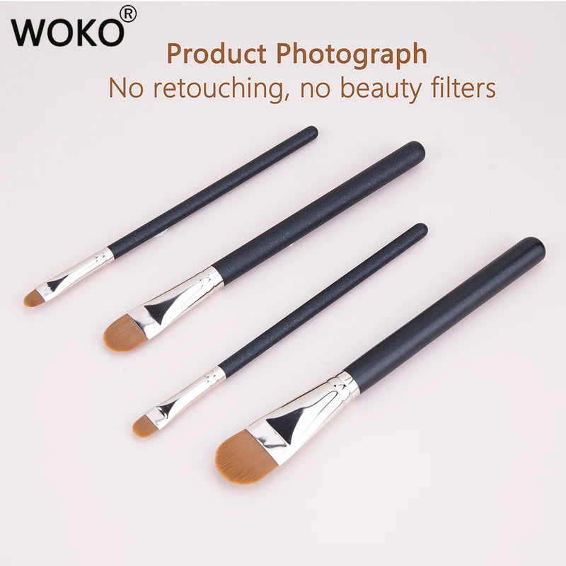 Upgraded Ultra-Thin Foundation & Concealer Makeup Brush - Professional Liquid & Cream Tool