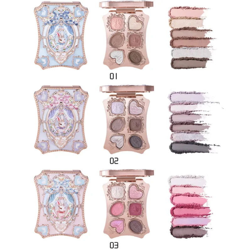 Vegan Eyeshadow Palette with Matte, Shimmer & Glitter Shades Waterproof Long Lasting Makeup