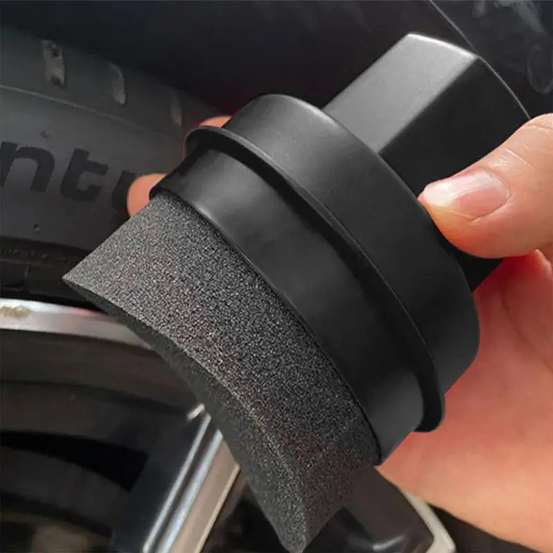 Car Tire Shine Applicator Brush Soft Foam Pad for Vehicle Waxing and Dressing