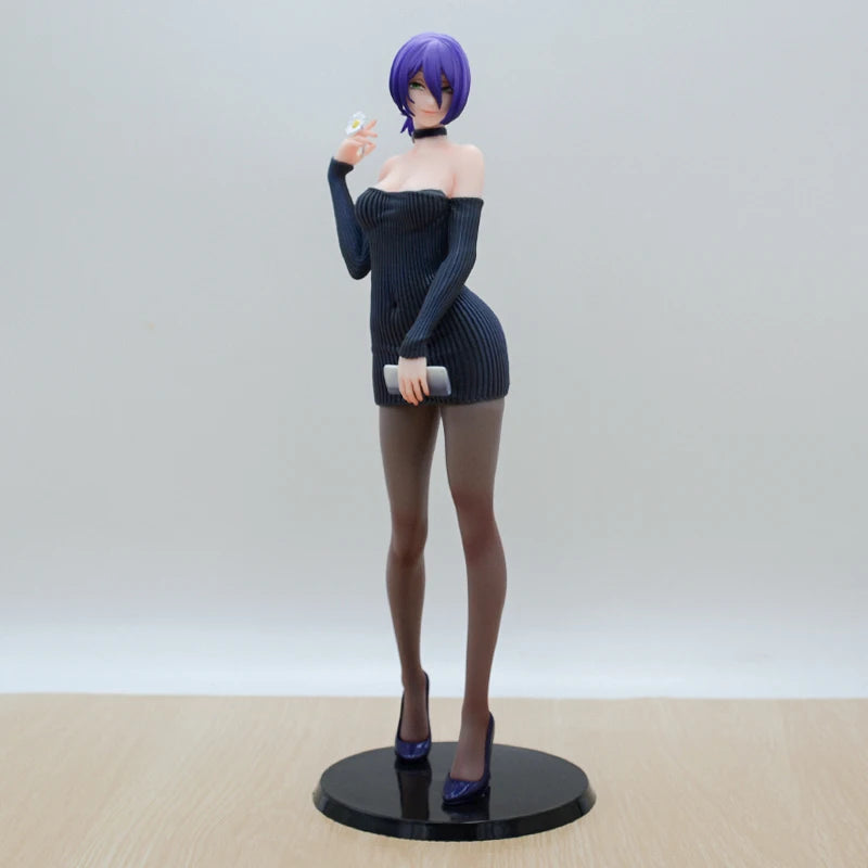 Chainsaw Man Power Bunny Girl Anime Figure Makima Aki Kobeni Reze Doll Model