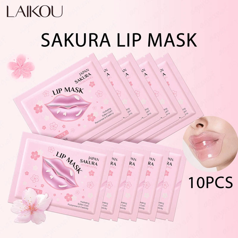 Moisturizing Lip Mask Set - Hydrating Repair Lip Care Patches for Smooth Lips