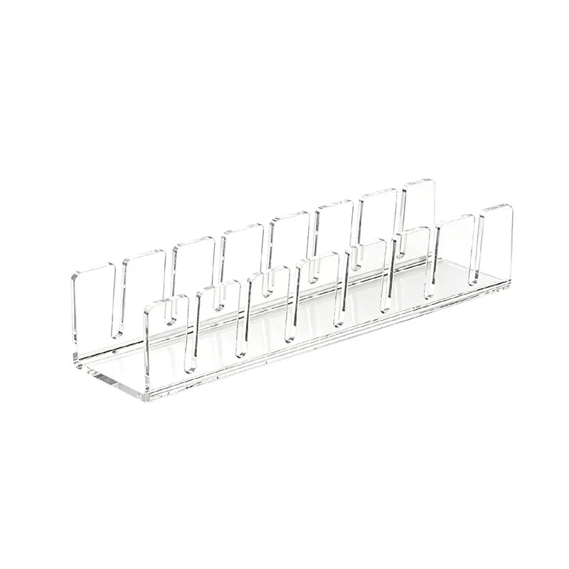 Acrylic Cap Storage Rack with Slots - Baseball Cap Display Stand Organizer