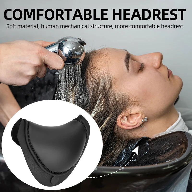 Silicone Neck Rest Cushion for Shampoo Bowl Salon Wash Basin Support Pillow