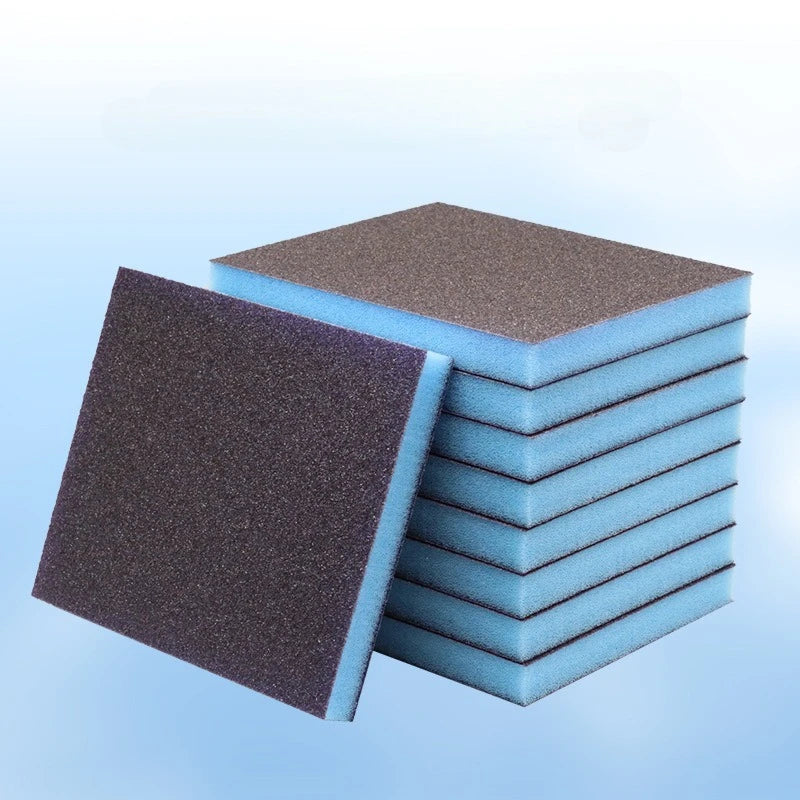 6-Pack Grit Sanding Sponges for Wet Dry Wood Metal Furniture Painting