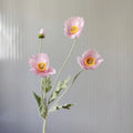Artificial Poppy Flowers Bouquet - Silk Fake Flowers for Home & Wedding Decor